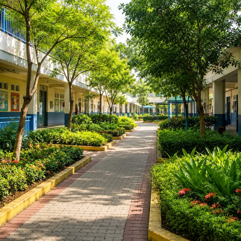 Green corridors & garden beds