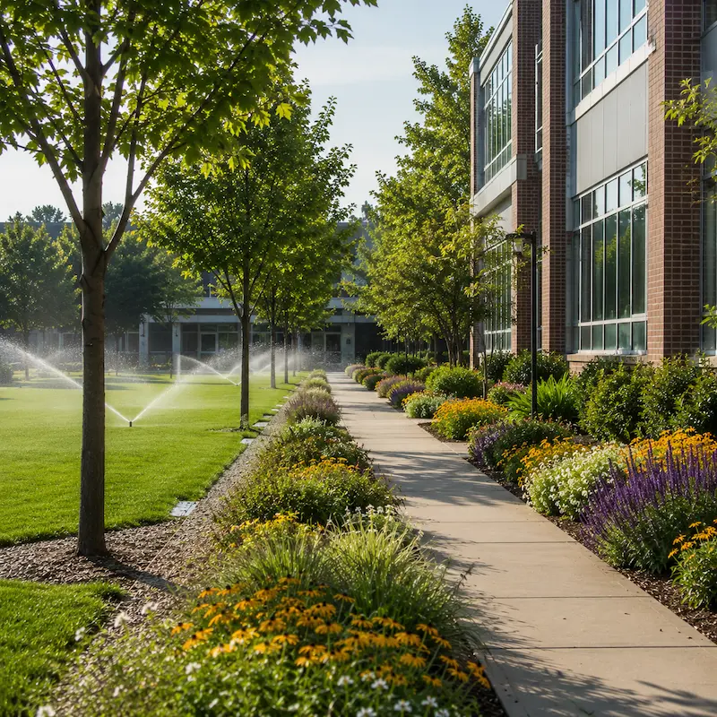 Irrigation & seasonal planting