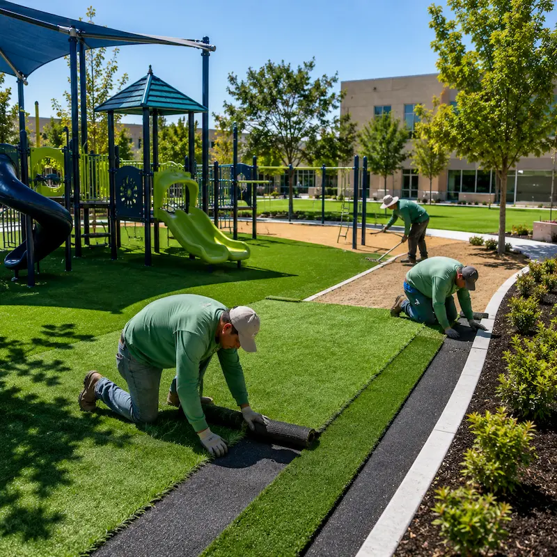Natural & artificial turf