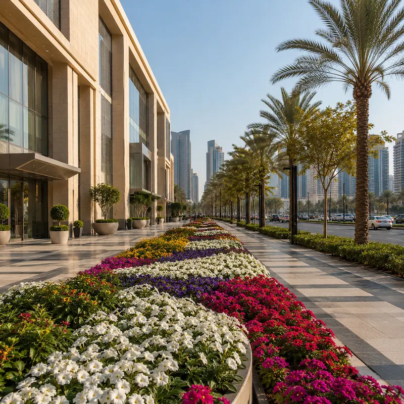 Seasonal floral displays
