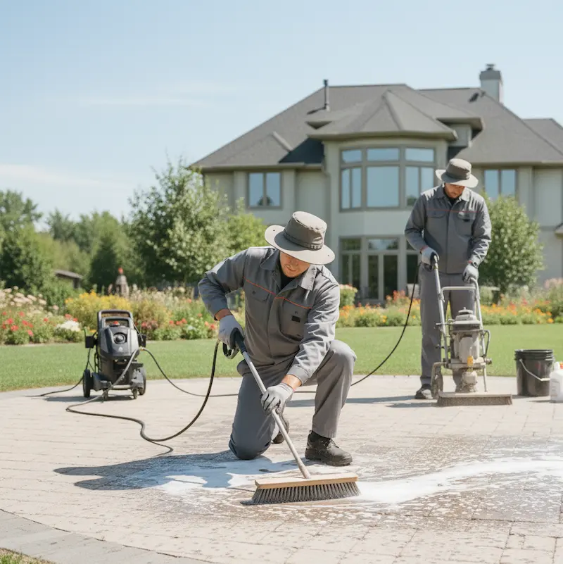 Hardscape Cleaning & Maintenance