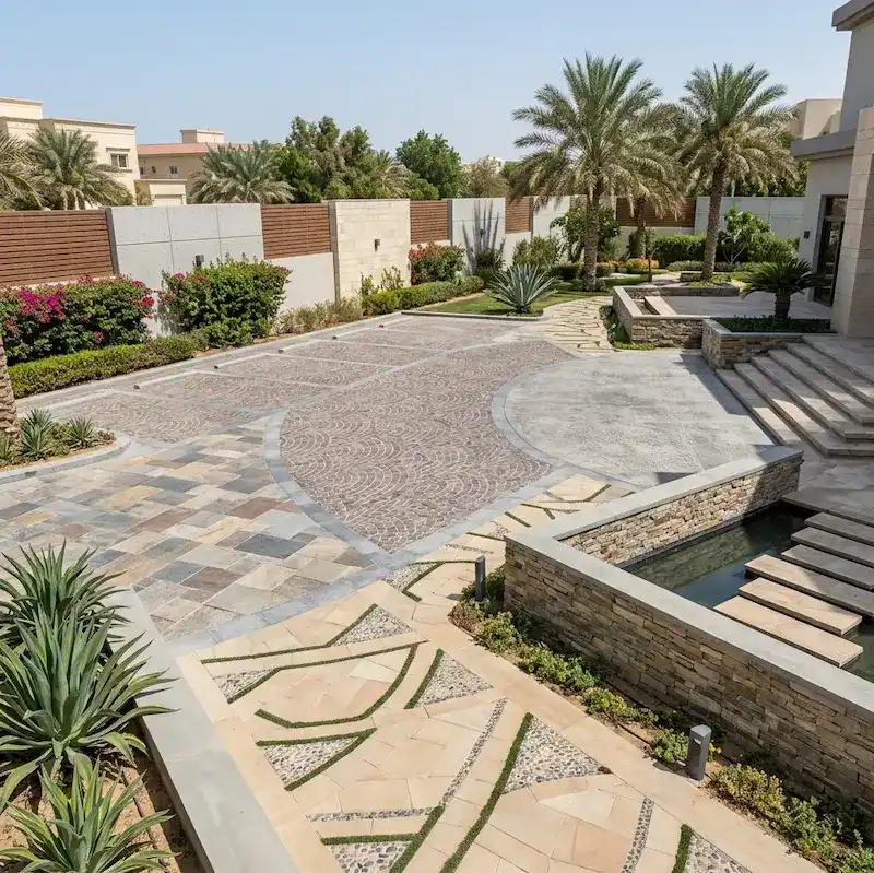 Hardscape Walkways driveways