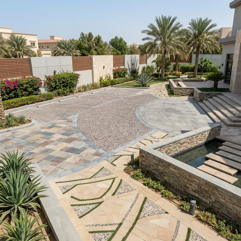 Hardscape Walkways, driveways