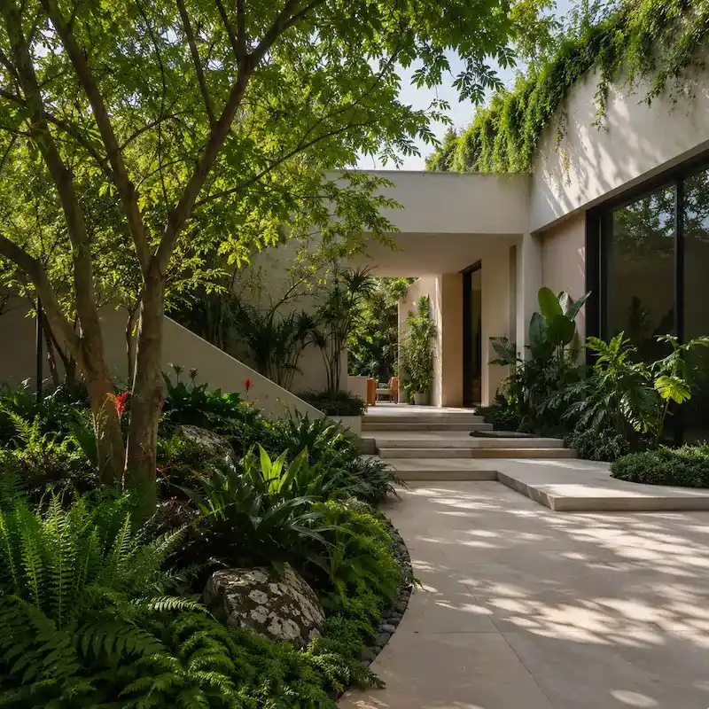 Indoor outdoor planting