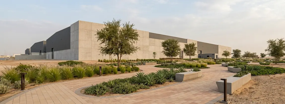 Industrial & Warehouse Landscape Footer
