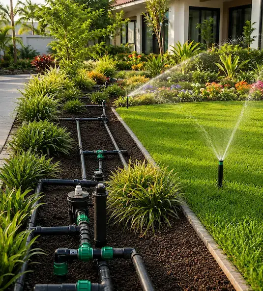 Irrigation System Landscape