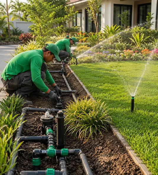 Irrigation System Landscape