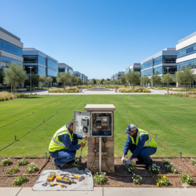 Irrigation maintenance repair
