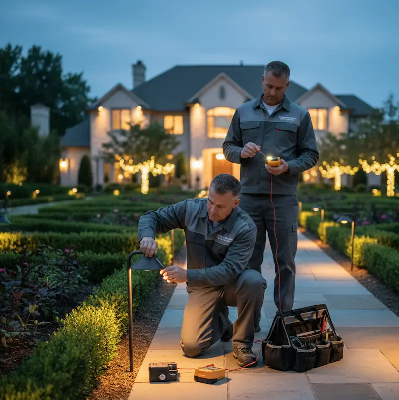 Landscape Lighting Maintenance