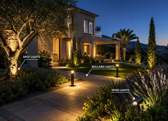 Landscape Lightining Haeder
