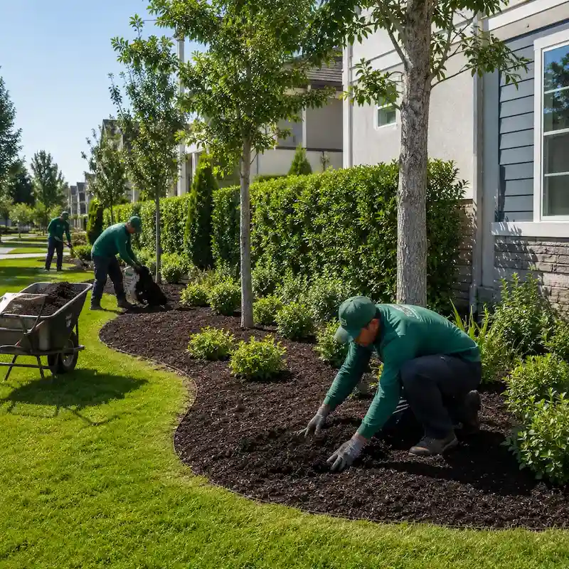 Mulching works