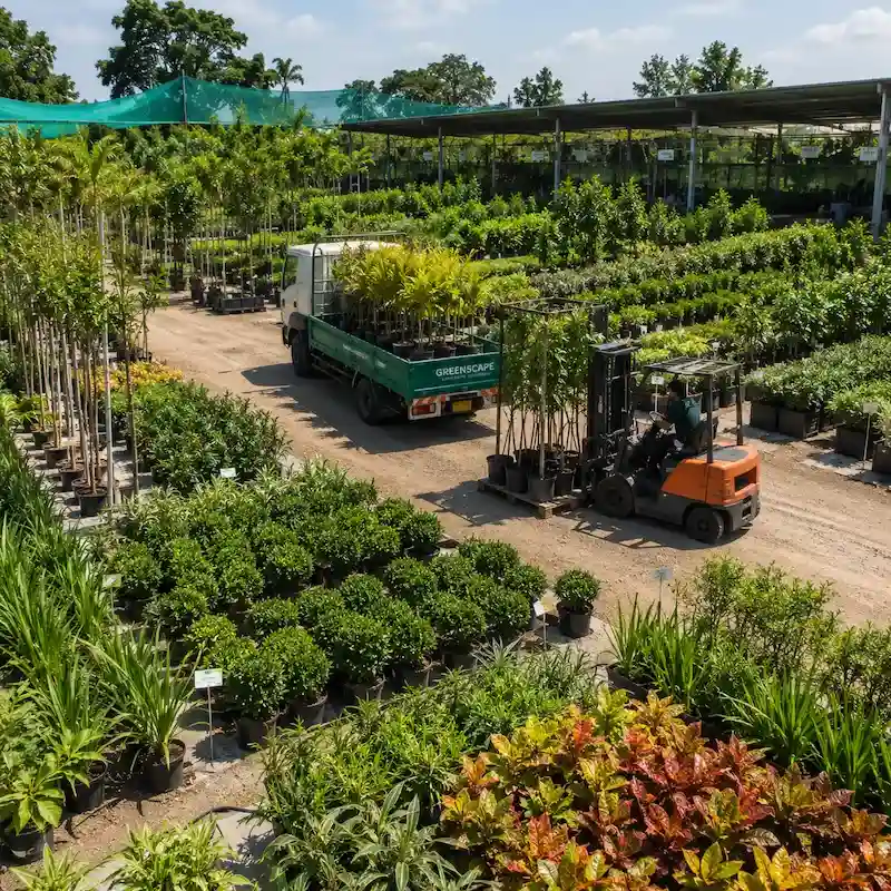 Nursery plant supply
