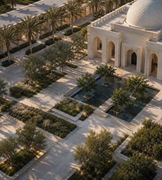 Religious Site Landscaping Center