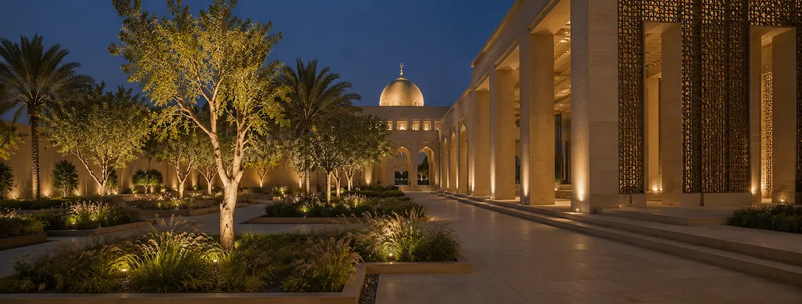 Religious Site Landscaping Footer