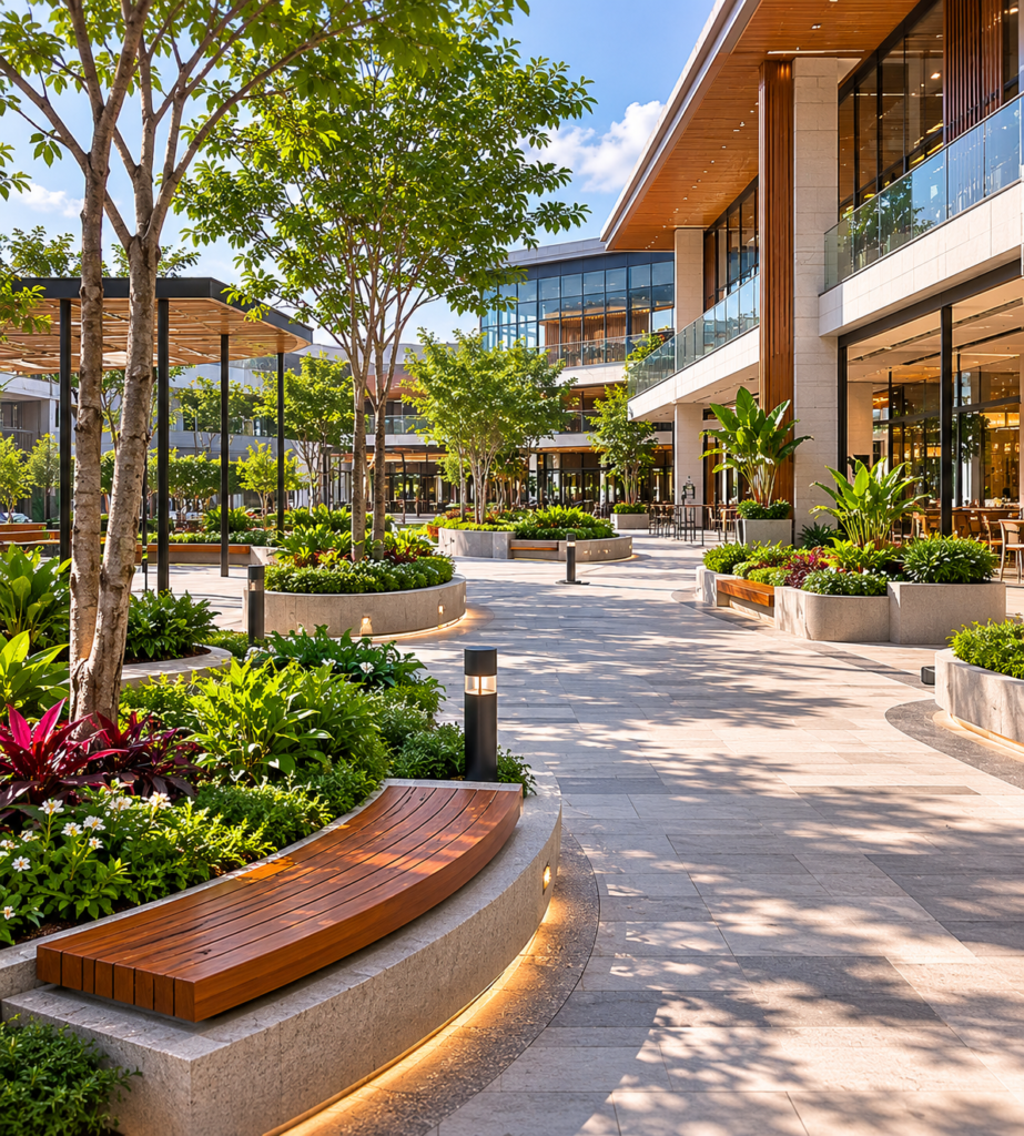 Shopping Mall Landscape