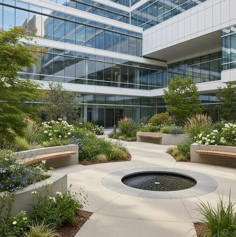 Therapeutic healing gardens