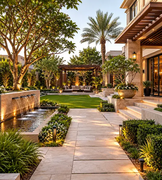 Villa Landscape Center1