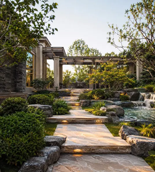 Villa Landscape Center2