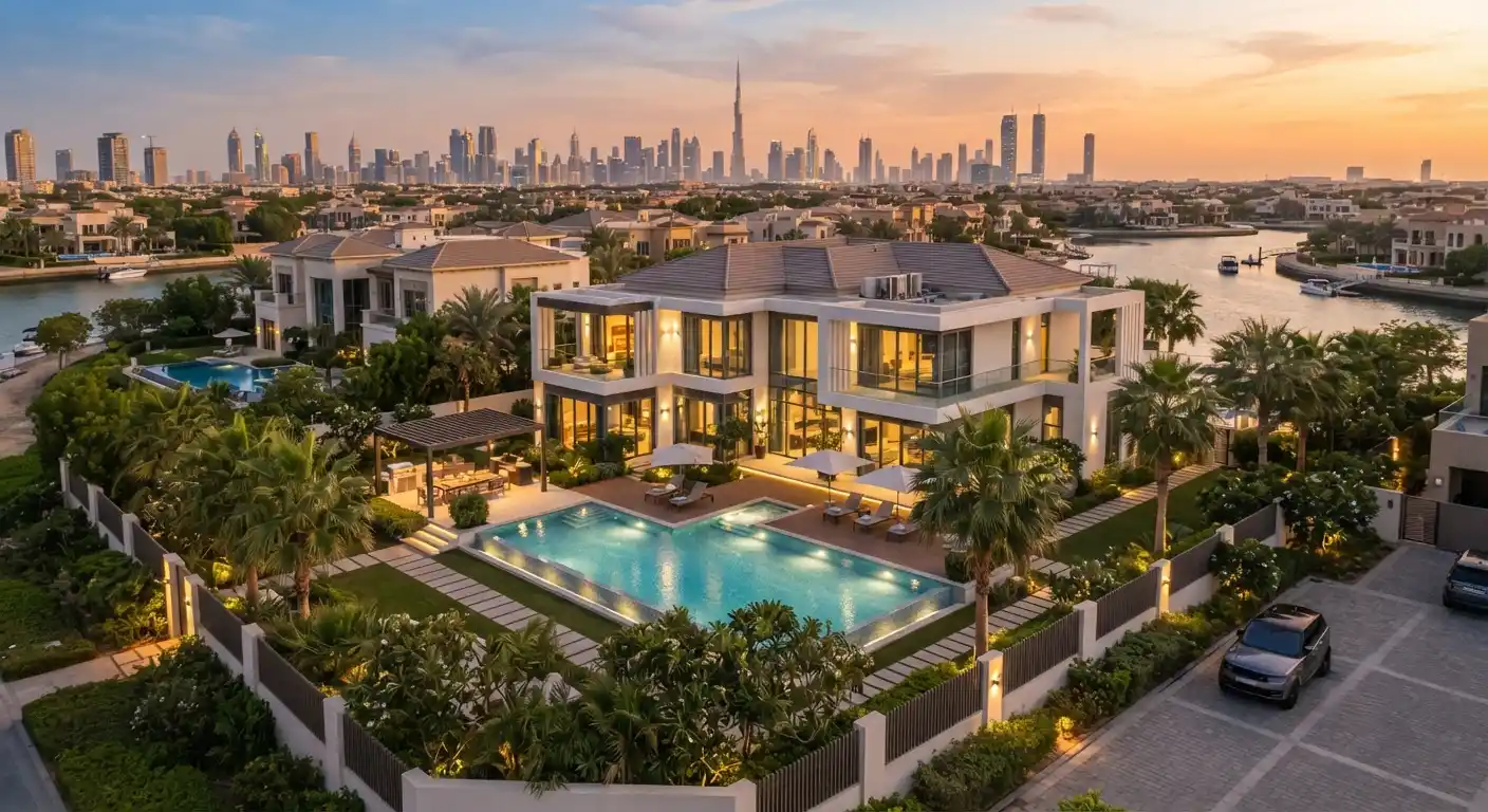 Akaa Landscape completed swimming pool project Dubai