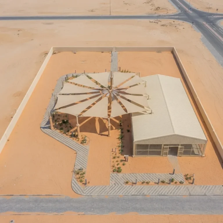 AlReem Site Aerial Overview