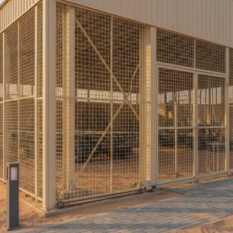 AlReem Warehouse Mesh Detail