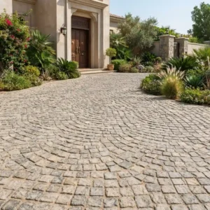 Cobblestone Paving