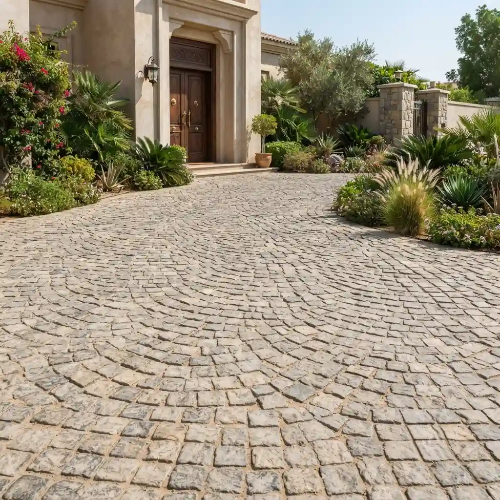 Cobblestone Paving