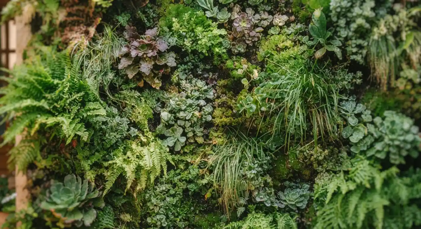 Living wall installation in Dubai