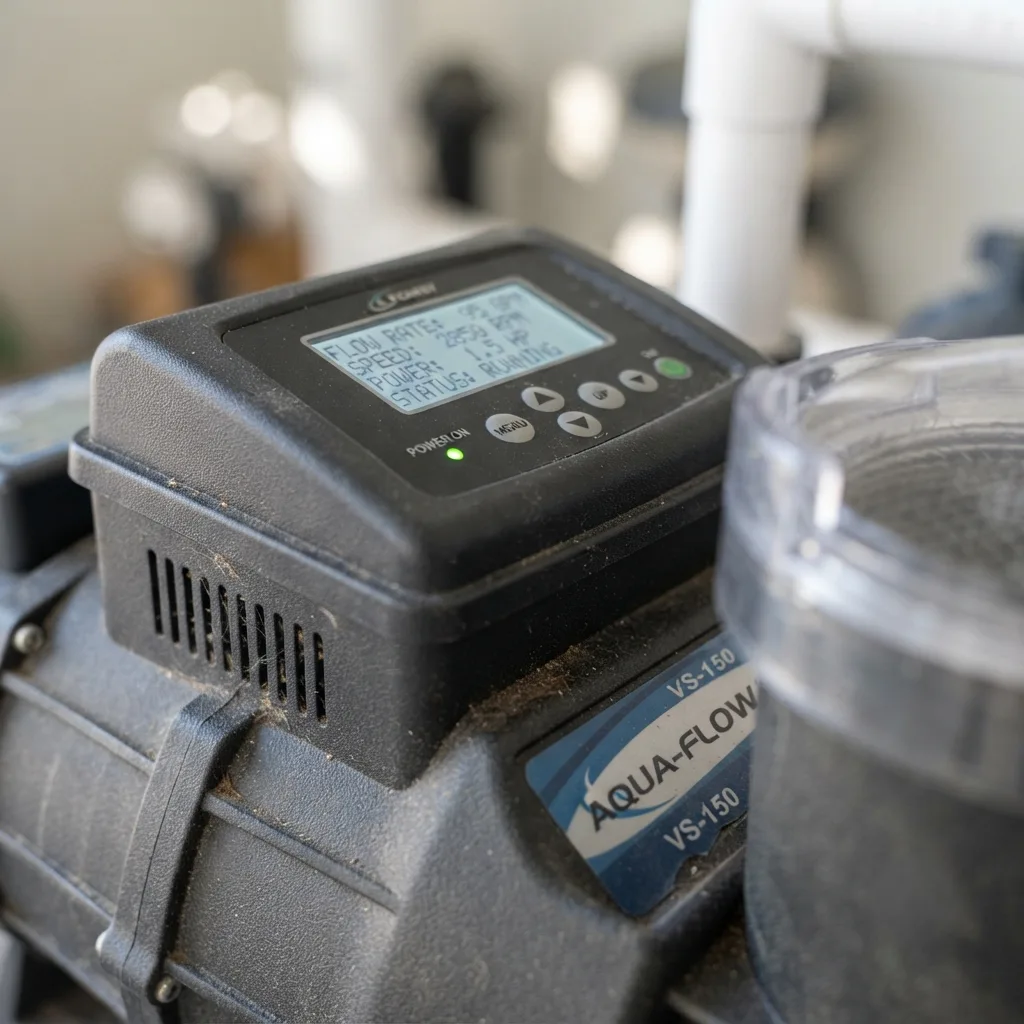 Pool Pump Control Panel