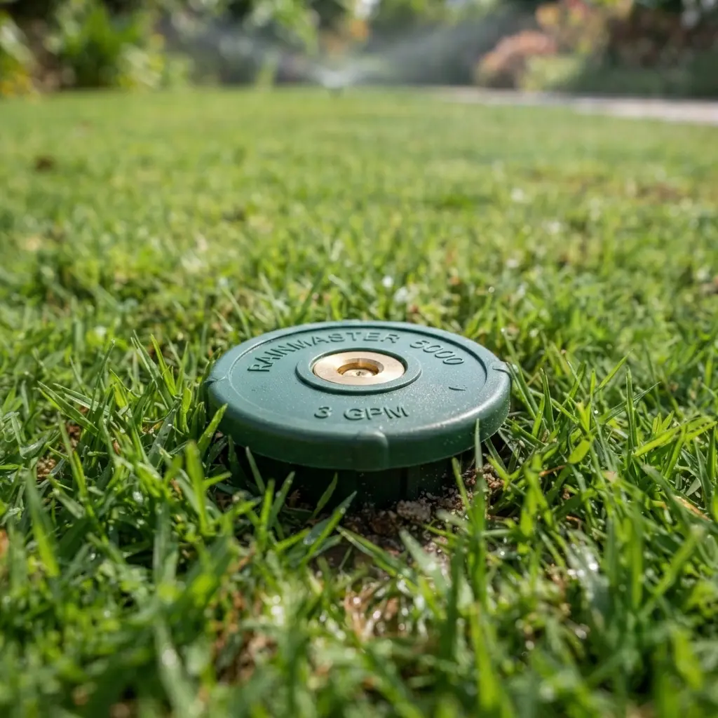 Sprinkler Head Retracted
