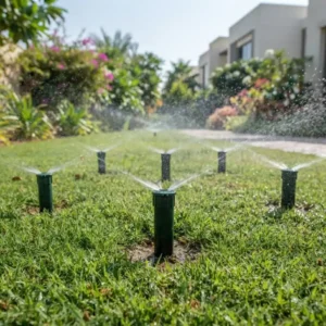 Sprinkler Head Zone Coverage