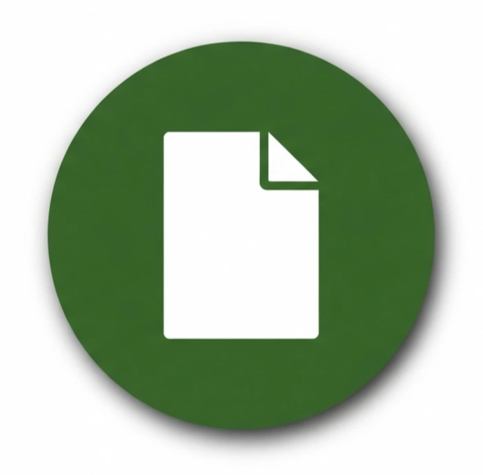 icon badge document