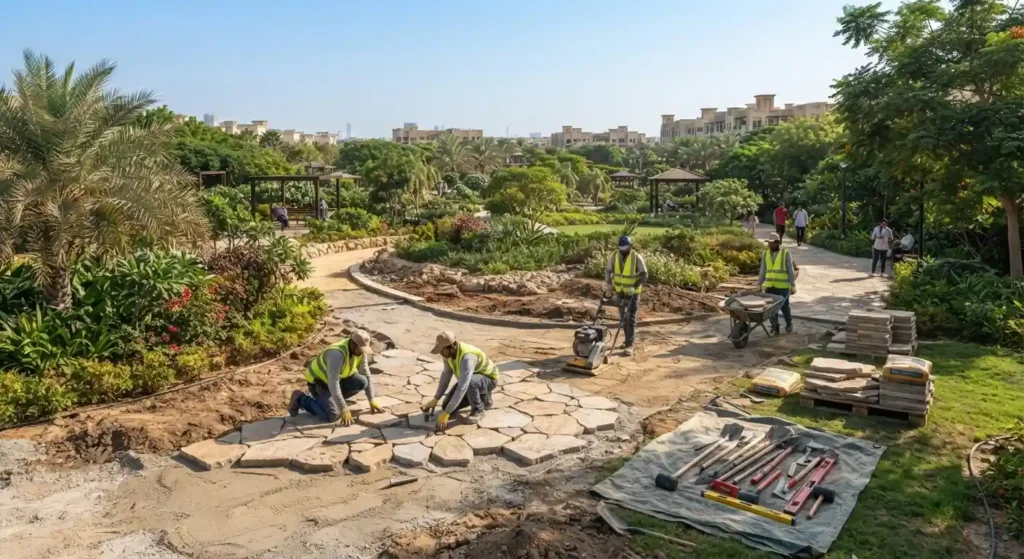 Akaa landscape team park installation Akaa landscape team park installation