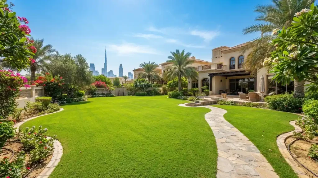 Bermuda grass uae garden