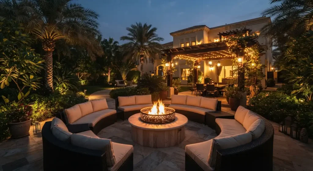 Fire Pit Garden Design UAE: Ideas, Safety & Costs (2026 Guide)