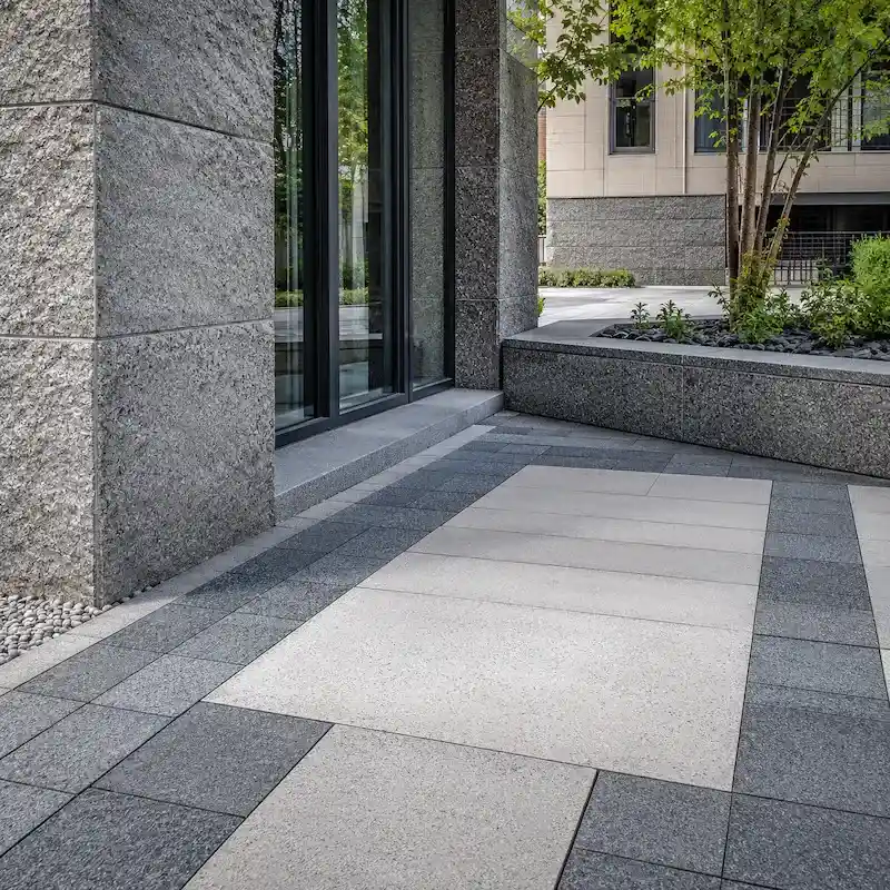 Granite concrete decorative pavers