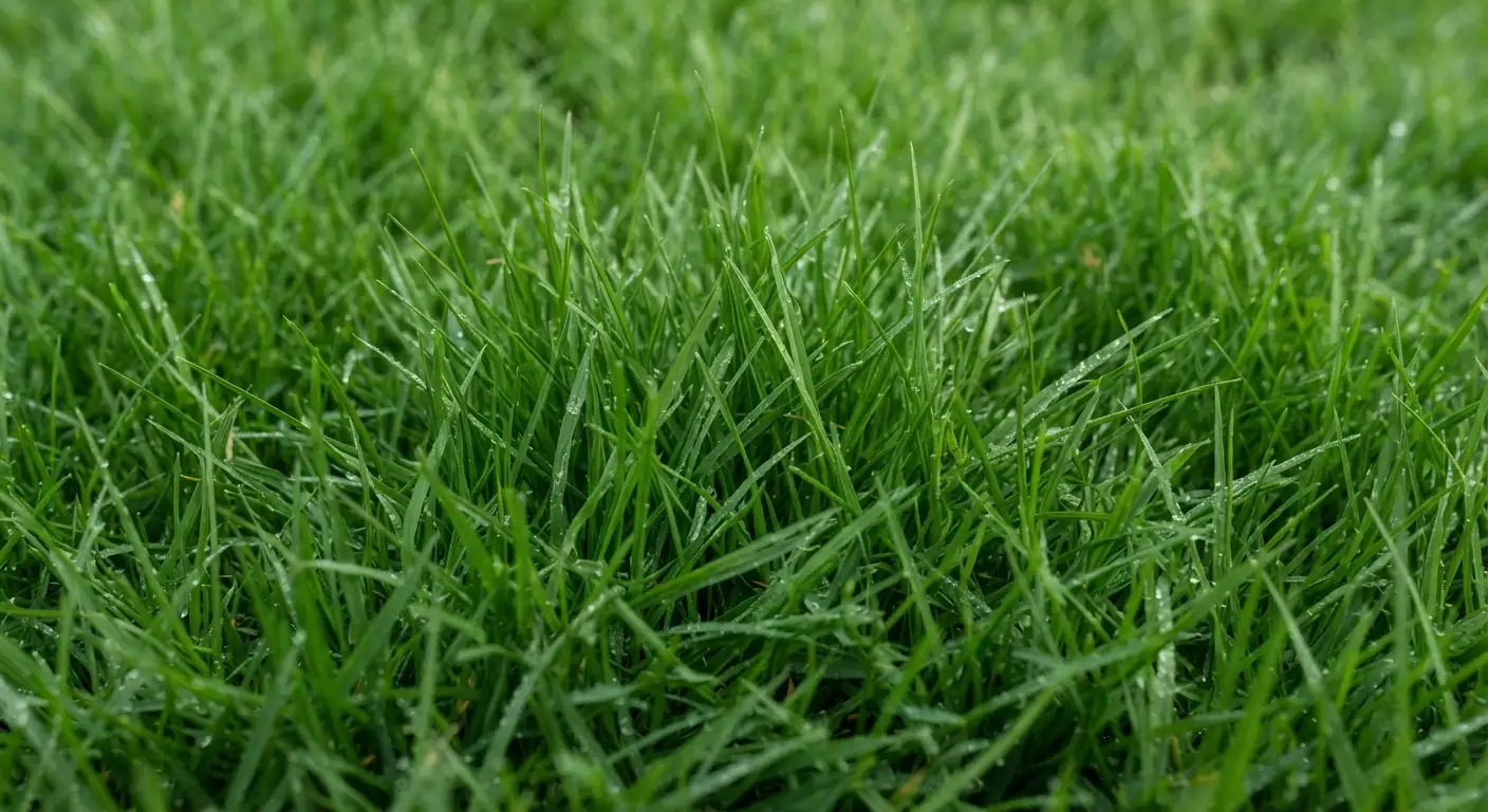 Healthy turf closeup uae