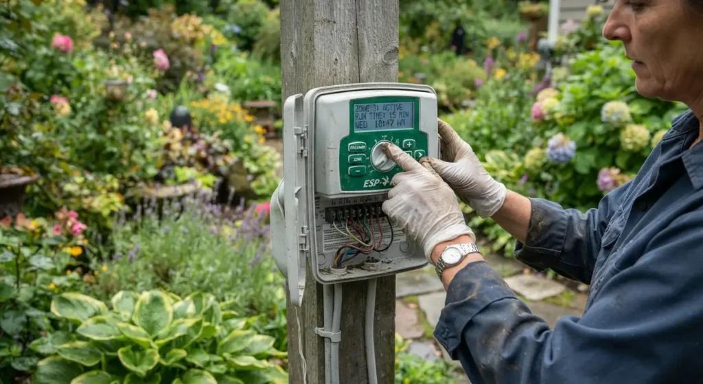 Landscape amc irrigation check dubai