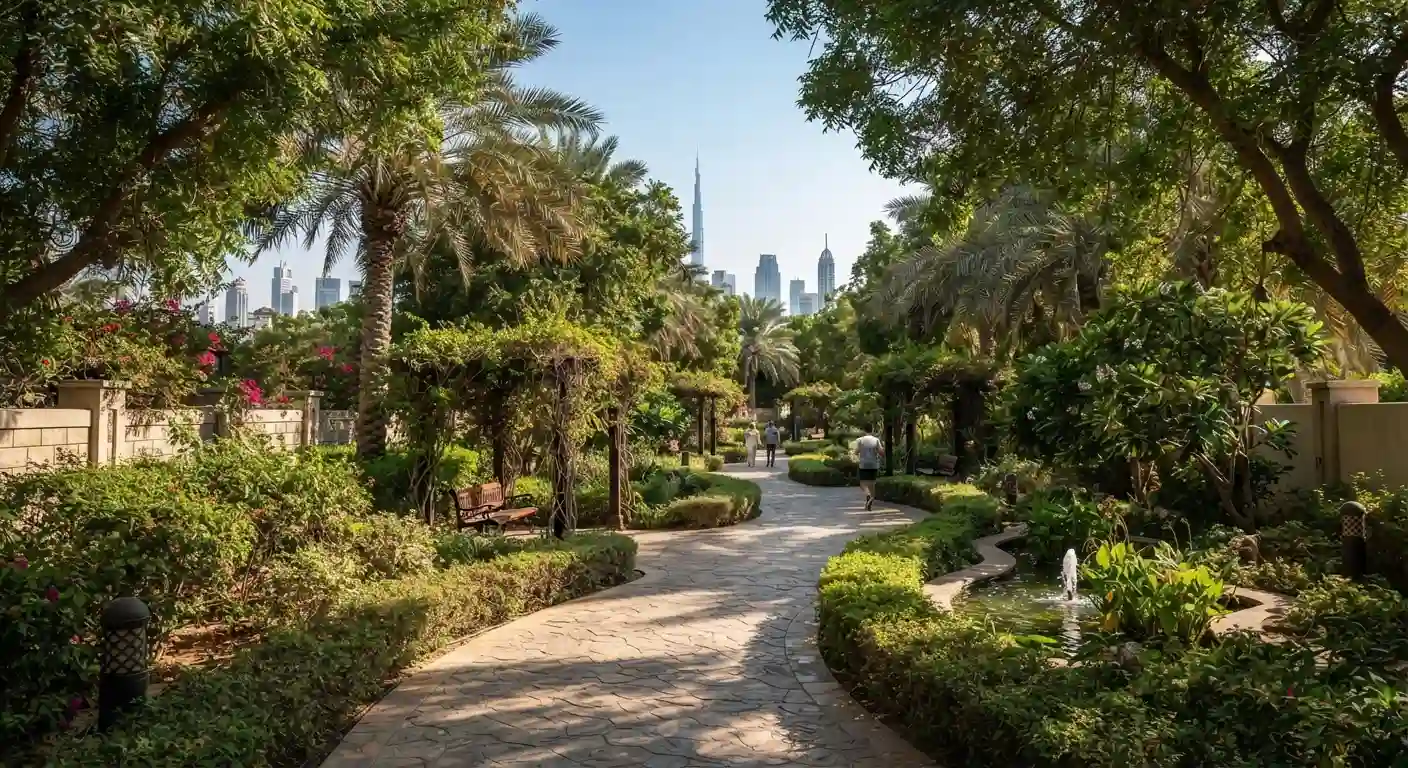 Shaded park dubai Shaded park dubai