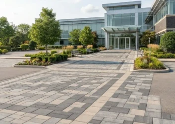 Commercial property interlock pavement Commercial property interlock pavement