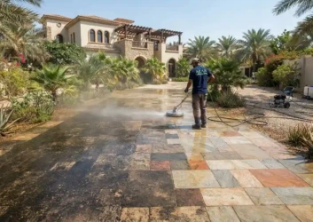 Driveway deep cleaning hardscape dubai Driveway deep cleaning hardscape dubai
