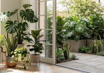 Indoor outdoor plant balcony Indoor outdoor plant balcony