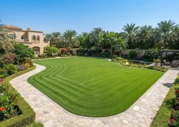 Manicured lawn mowing edging dubai landscape Manicured lawn mowing edging dubai landscape