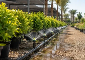 Nursery irrigation sprinklers potted shrubs uae Nursery irrigation sprinklers potted shrubs uae