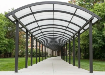 Pedestrian Walkway Canopy Pedestrian Walkway Canopy