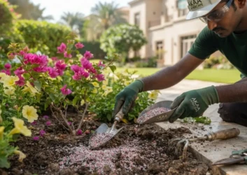 Soil fertilizing garden bed maintenance Soil fertilizing garden bed maintenance