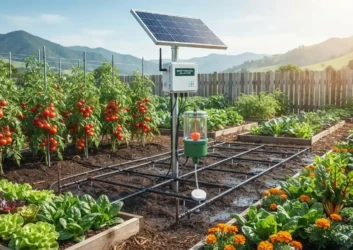 Solar irrigation system rain sensor vegetable Solar irrigation system rain sensor vegetable