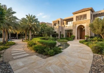 Villa walkways Villa walkways